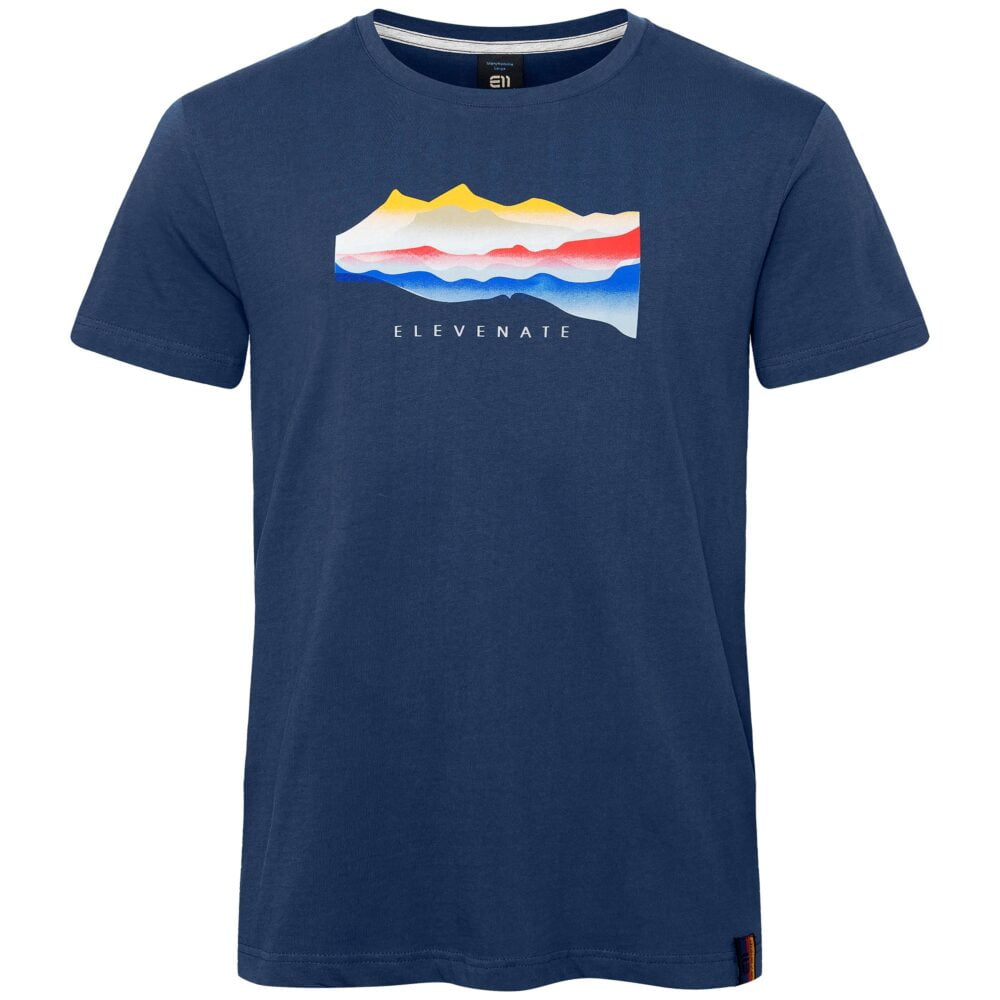 ELEVENATE ALTA TEE T-SHIRT - HERREN (GRÖßE L, INSIGNIA BLUE)