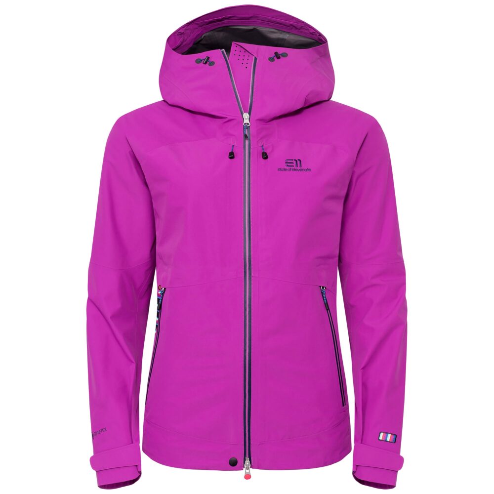 ELEVENATE CHEMIN JACKET - DAMEN (GRÖßE M, PURPLE WINE)