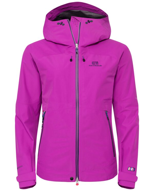 ELEVENATE CHEMIN JACKET - DAMEN (GRÖßE M, PURPLE WINE)