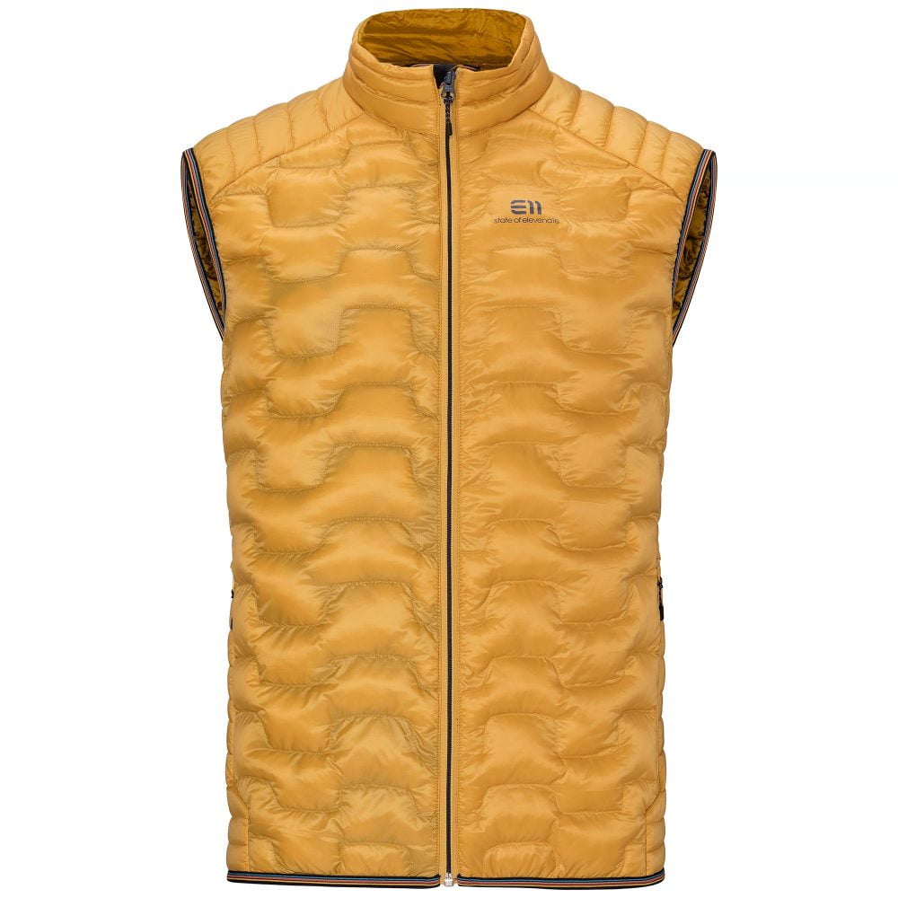 ELEVENATE MOTION VEST - HERREN (GRÖßE L, MINERAL YELLOW)