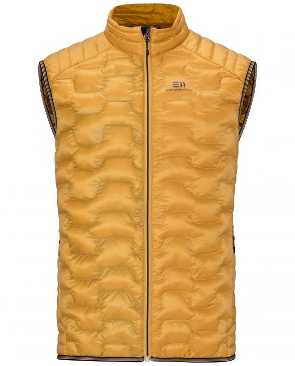 ELEVENATE MOTION VEST - HERREN (GRÖßE L, MINERAL YELLOW)