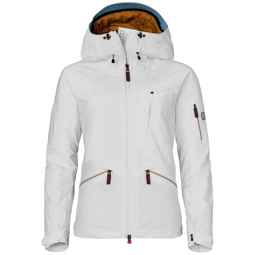 ELEVENATE ZERMATT HARDSHELLJACKE - DAMEN (GRÖßE M, WHITE)