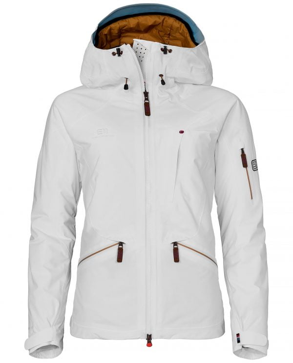 ELEVENATE ZERMATT HARDSHELLJACKE - DAMEN (GRÖßE M, WHITE)