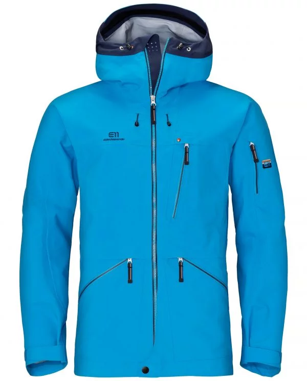 ELEVENATE BACKSIDE HARDSHELLJACKE – HERREN (GRÖSSE L, ACITVE BLUE)