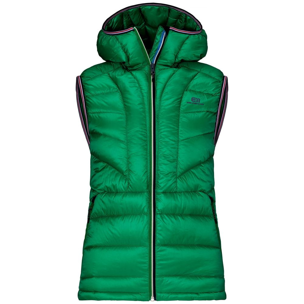 ELEVENATE RAPIDE VEST - DAMEN (GRÖßE M, SOLID GREEN)