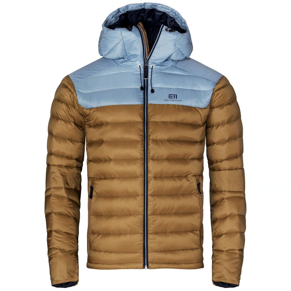 ELEVENATE AGILE DAUNENJACKE – HERREN (GRÖSSE L, PECAN BROWN)