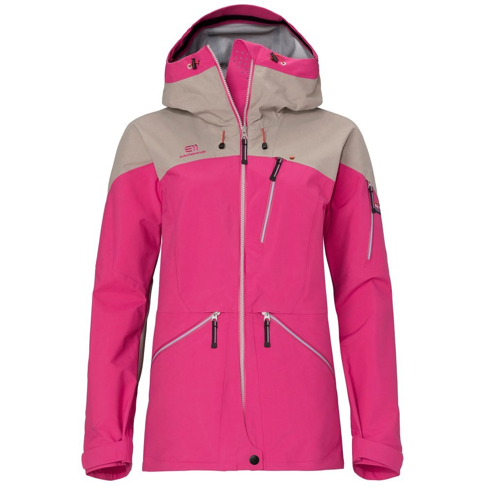 ELEVENATE BACKSIDE HARDSHELLJACKE - DAMEN (GRÖßE M, RICH PINK)