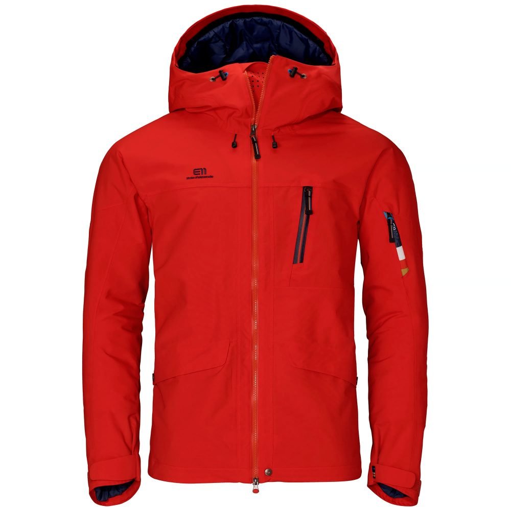 ELEVENATE BREVENT HARDSHELLJACKE – HERREN (GRÖSSE L, RED GLOW)