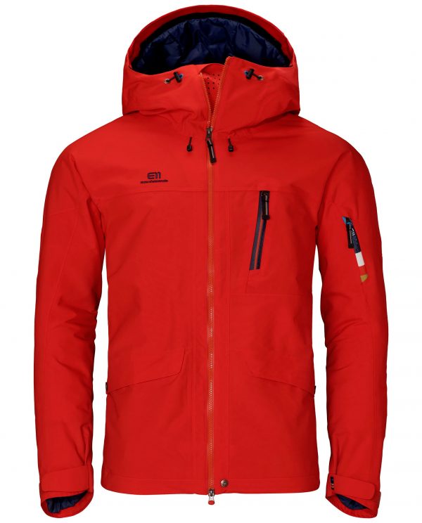 ELEVENATE BREVENT HARDSHELLJACKE – HERREN (GRÖSSE L, RED GLOW)