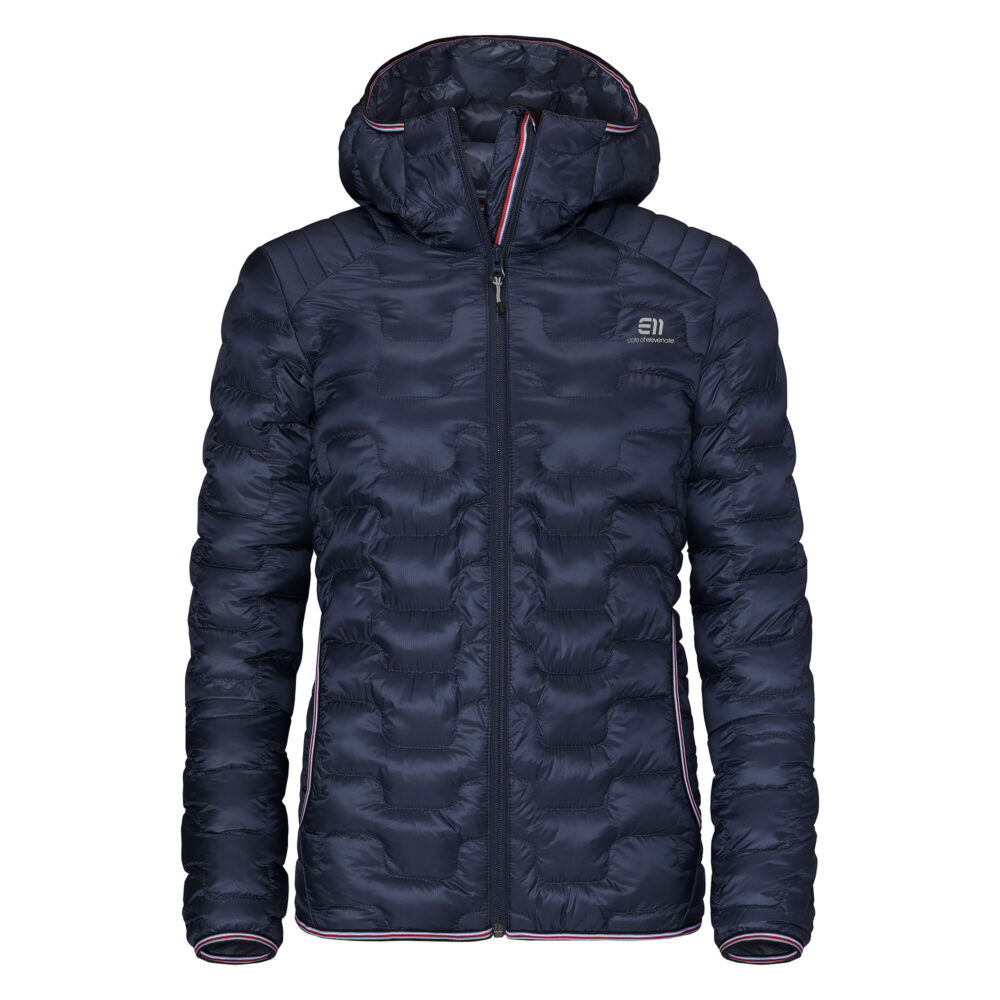 ELEVENATE MOTION HOOD - DAMEN (GRÖSSE M, DARK NAVY SOLID)