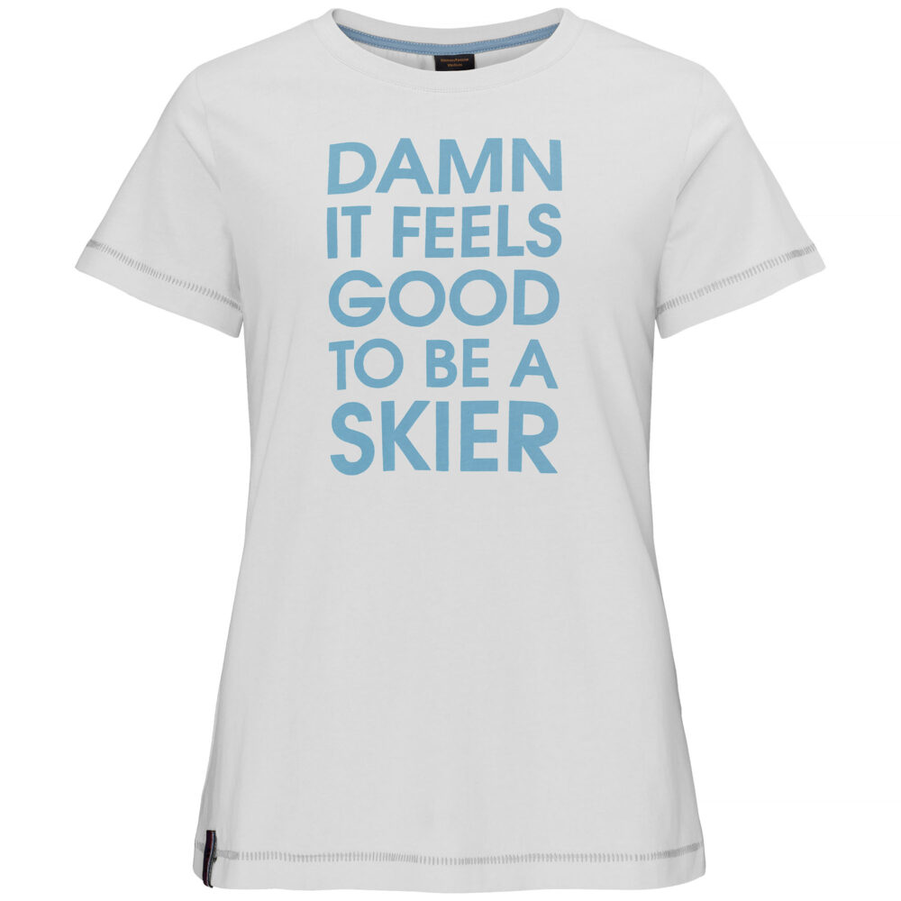 ELEVENATE RIDERS TEE - DAMEN (GRÖSSE M, WHITE)