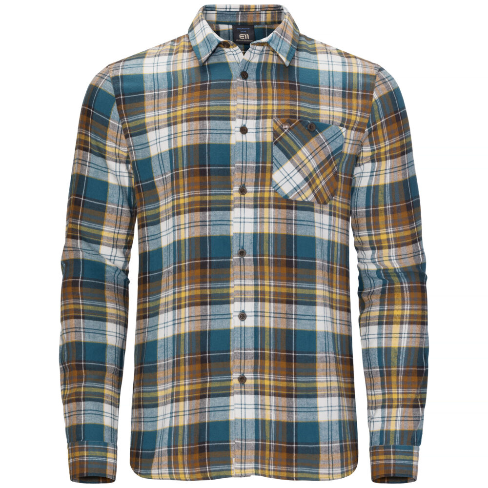 ELEVENATE VALLÉE SHIRT - HERREN (GRÖSSE L, MINERAL YELLOW)